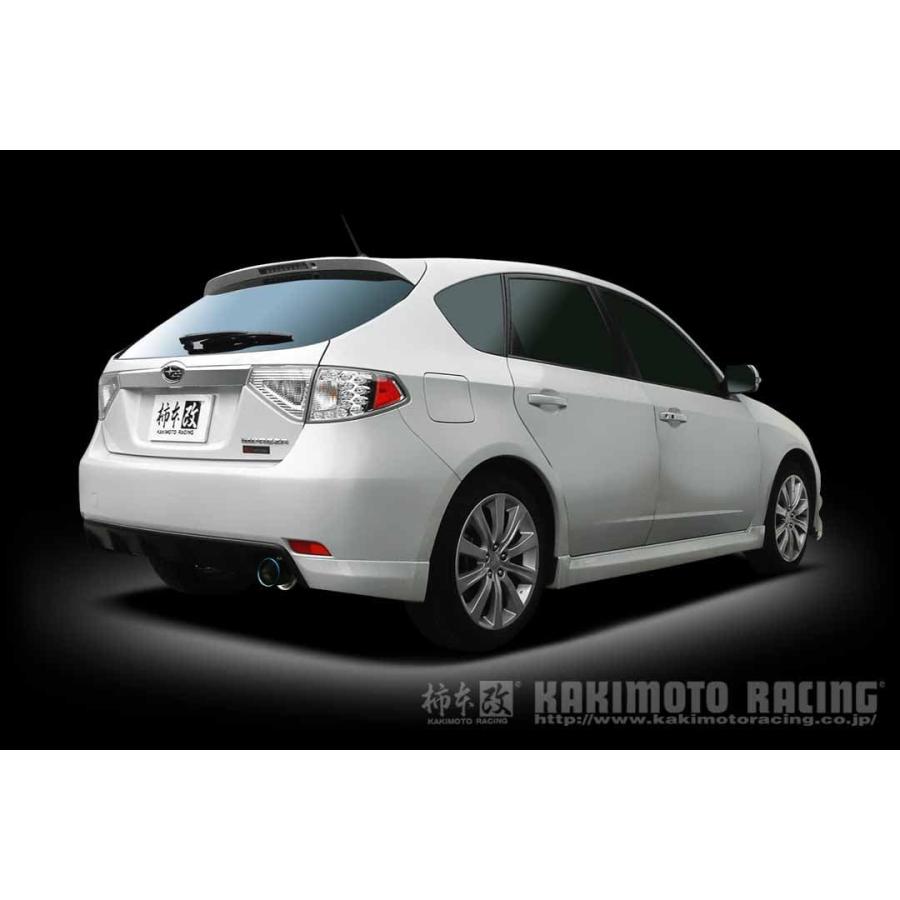 柿本改 マフラー Regu.06 & R インプレッサ DBA-GH2 1.5_NA EL15 2WD