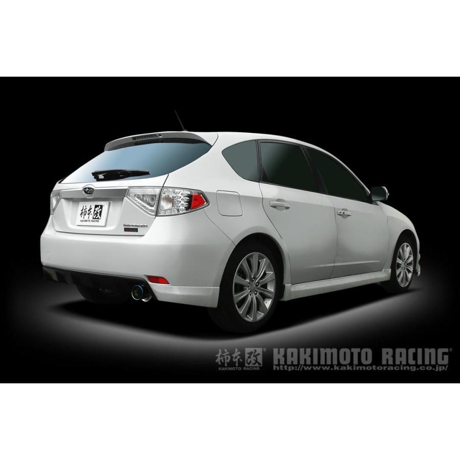 柿本改 マフラー Regu.06 & R インプレッサ DBA-GH2 1.5_NA EL15 2WD