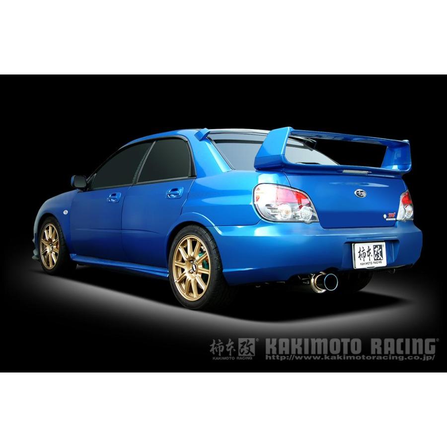 柿本改 マフラー Regu.06 & R インプレッサ GH-GDB E/F/G型 2.0_ターボ