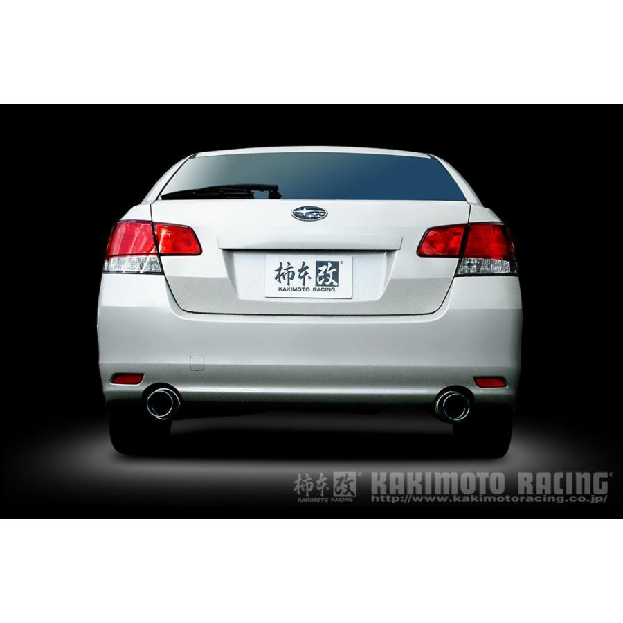 柿本改 マフラー Regu.06 & R レガシィB4 DBA-BM9 2.5_ターボ EJ25 4WD