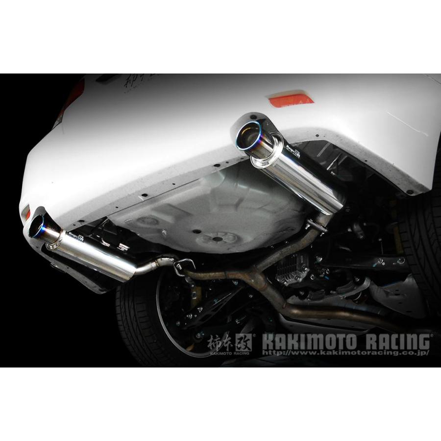 柿本改 マフラー Regu.06 & R レガシィB4 DBA-BM9 2.5_ターボ EJ25 4WD