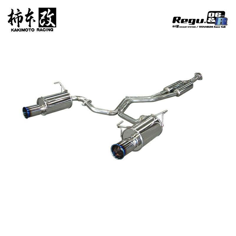 柿本改 マフラー Regu.06 & R フォレスター DBA-SJG 2.0_ターボ FA20
