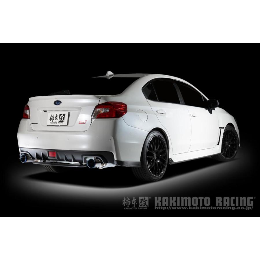 柿本改 マフラー Regu.06 & R Dualセンター付 WRX STI CBA-VAB 2.0_