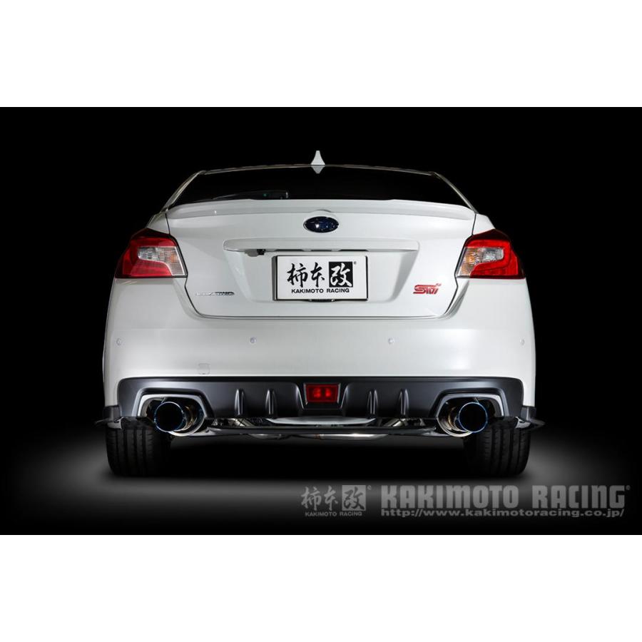 柿本改 マフラー Regu.06 & R Dualセンター付 WRX S4 DBA,3BA-VAG FA20