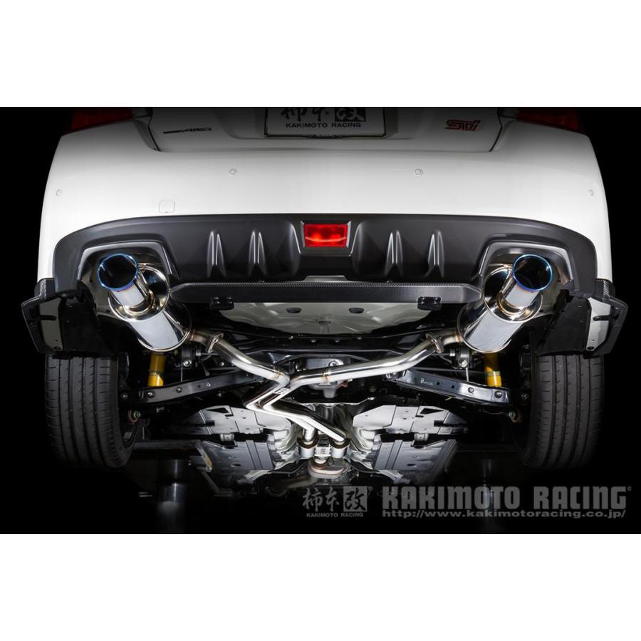 柿本改 マフラー Regu.06 & R Dualセンター付 WRX S4 DBA,3BA-VAG FA20