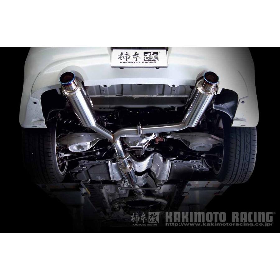 柿本改 マフラー Regu.06 & R スカイライン DBA-CKV36 08/12_M/C