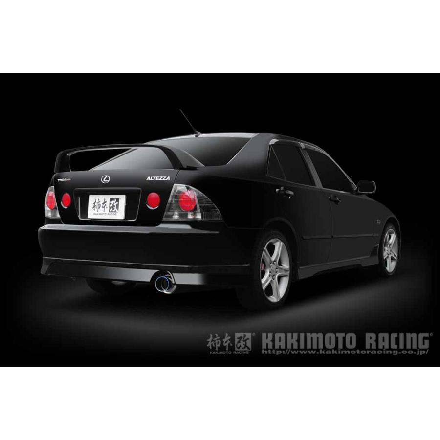 柿本改 マフラー Regu.06 & R アルテッツァ GF,GH-SXE10 2.0_NA