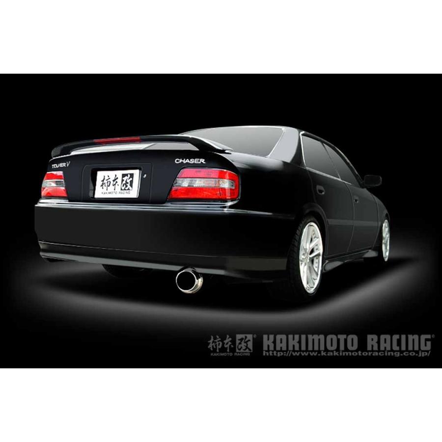 柿本改 マフラー Regu.06 & R チェイサー GF-JZX100 98/8_M/C後 2.5_