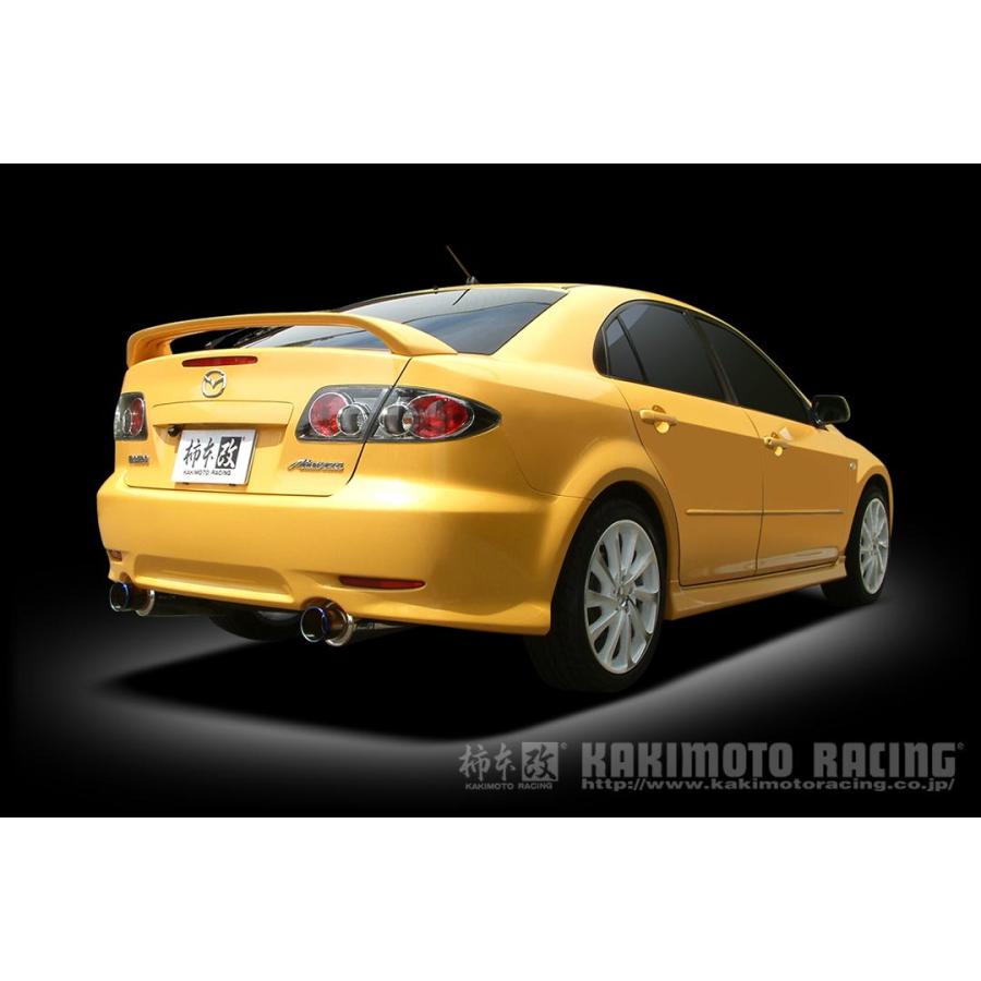 柿本改 マフラー Regu.06 & R アテンザスポーツ LA,UA,DBA-GG3S L3-VE