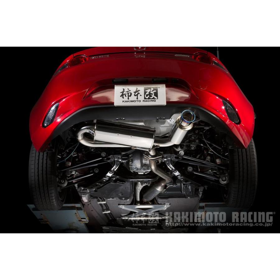 柿本改 マフラー Regu.06 & R ロードスター DBA,5BA-ND5RC 1.5_NA P5