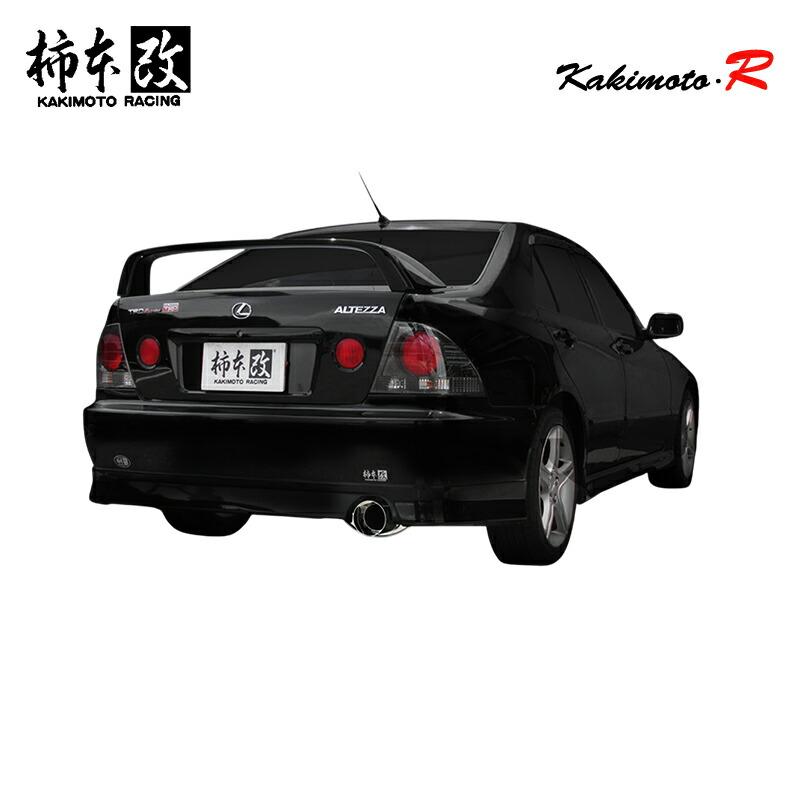 柿本改 マフラー Kakimoto.R アルテッツァ TA-GXE10 2.0_NA 1G-FE 2WD