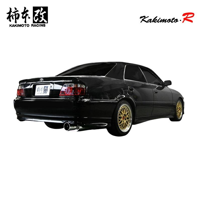 柿本改 マフラー Kakimoto.R クレスタ GF-JZX100 98/8_M/C後 2.5_ 
