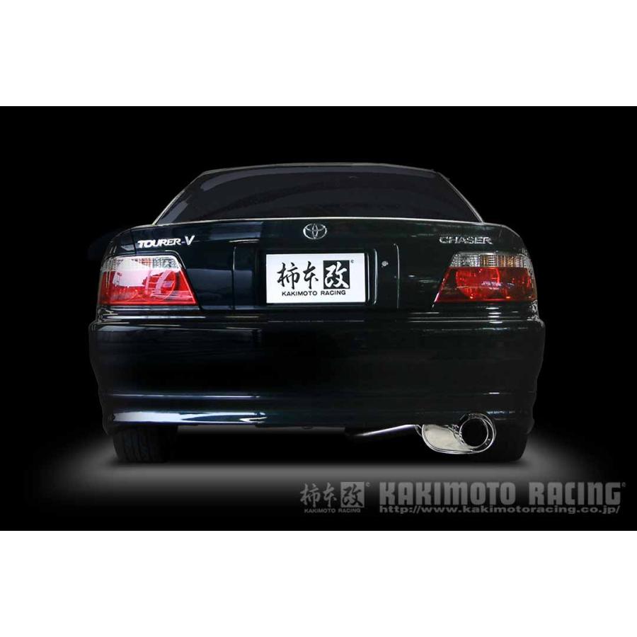 柿本改 マフラー Kakimoto.R チェイサー GF-JZX100 98/8_M/C後