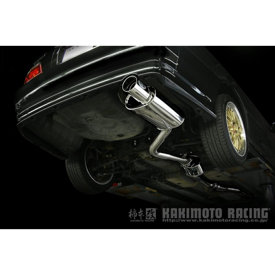 柿本改 マフラー Kakimoto.R マーク2 E-JZX100 98/8_M/C前 2.5_ターボ