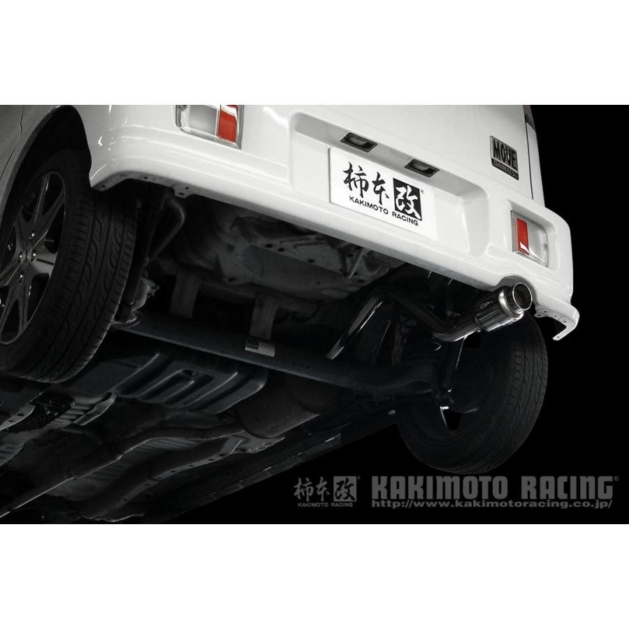 柿本改 マフラー hyper GTbox Rev. ムーヴ GF,GH,TA,UA-L900S NA EF-VE