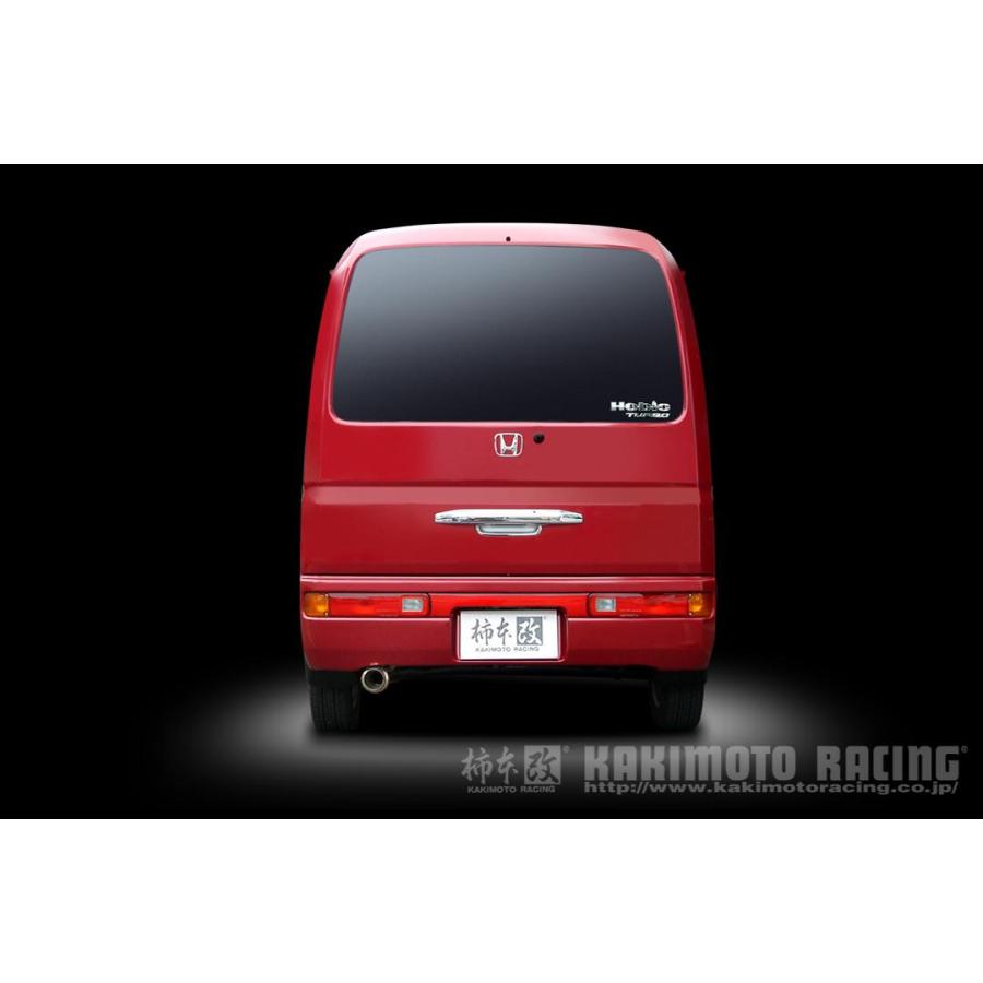 バモス/バモスホビオターボ4AT用柿本GTBOXrev 柿本改 マフラー hyper GTbox Rev. バモスホビオ LA,ABA-HM4 0.66_