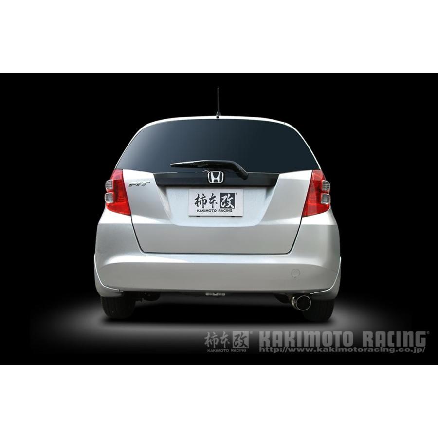 柿本改 マフラー hyper GTbox Rev. フィット DBA-GE6 1.3_NA L13A 2WD