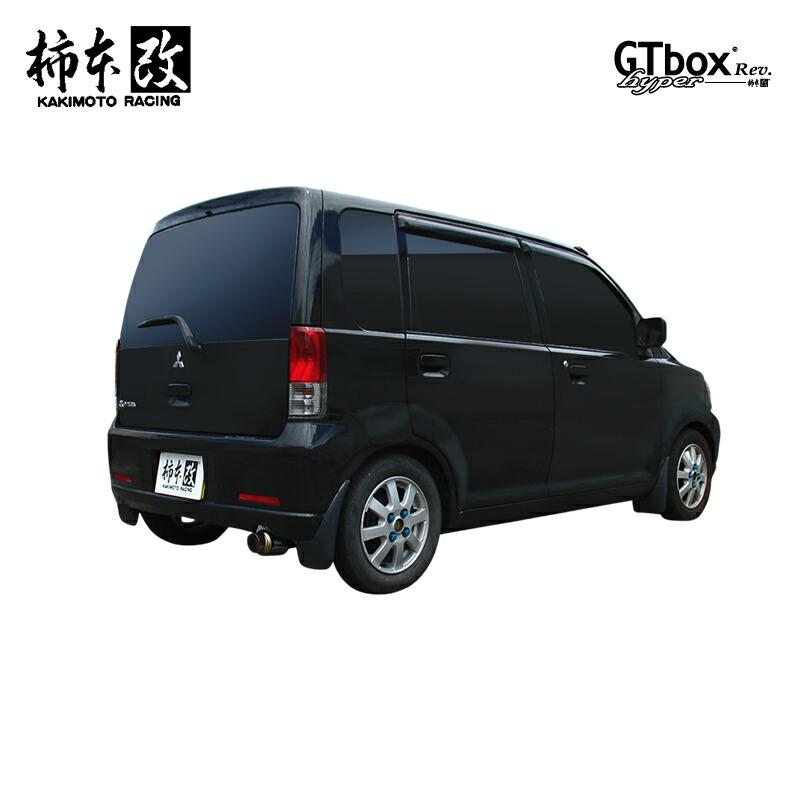 h81w ekワゴン 柿本改 GTbox Hyper Rev. マフラー 柿本改 マフラー hyper GTbox Rev. eKワゴン LA,CBA,DBA-H81W NA 3G83