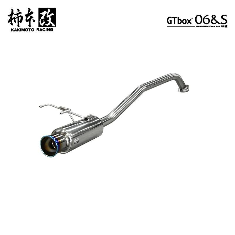 柿本改 マフラー GTbox 06&S フィットシャトル DBA-GG7 1.5_NA L15A 