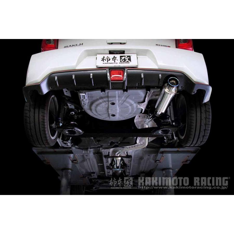 (K13改マーチニスモS)柿本改GTbox 06&S 柿本改 マフラー GTbox 06&S マーチ NISMO S DBA,5BA-K13改 1.5_NA