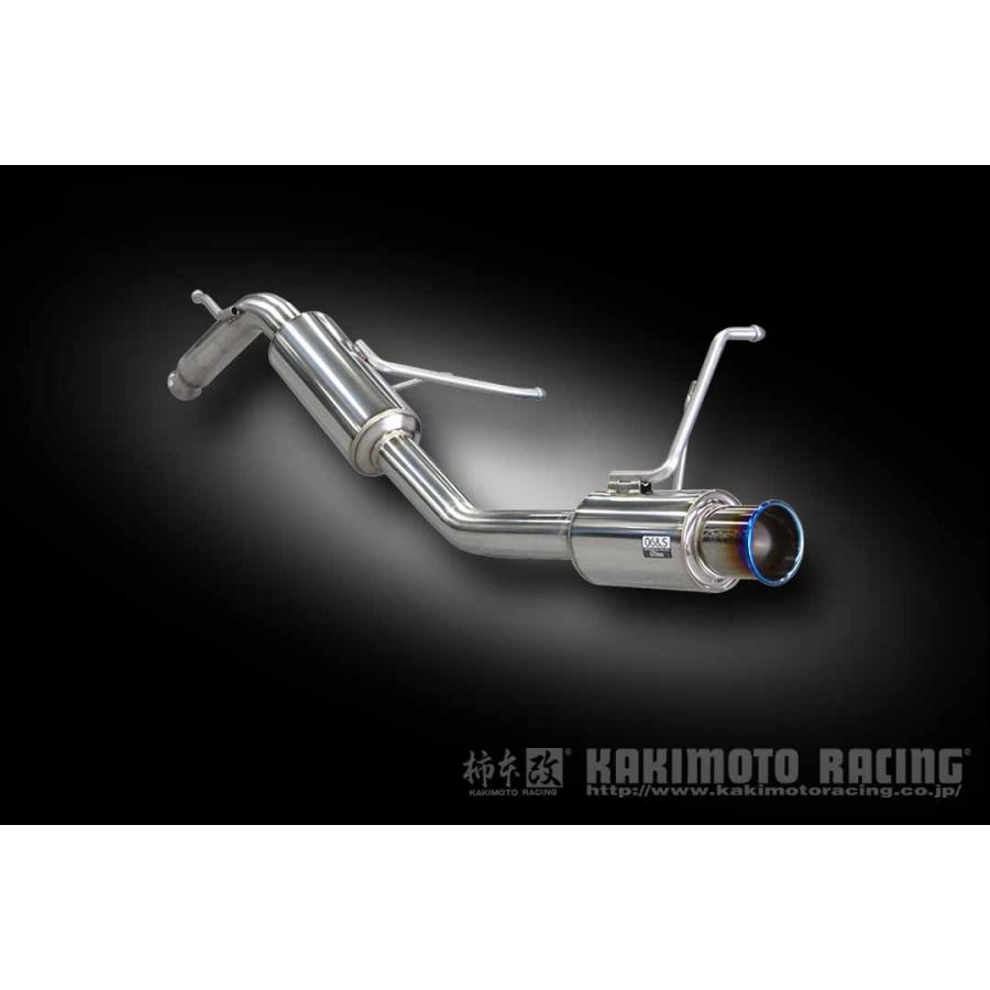 柿本改 マフラー GTbox 06&S パレット DBA-MK21S 0.66_NA K6A 2WD(FF