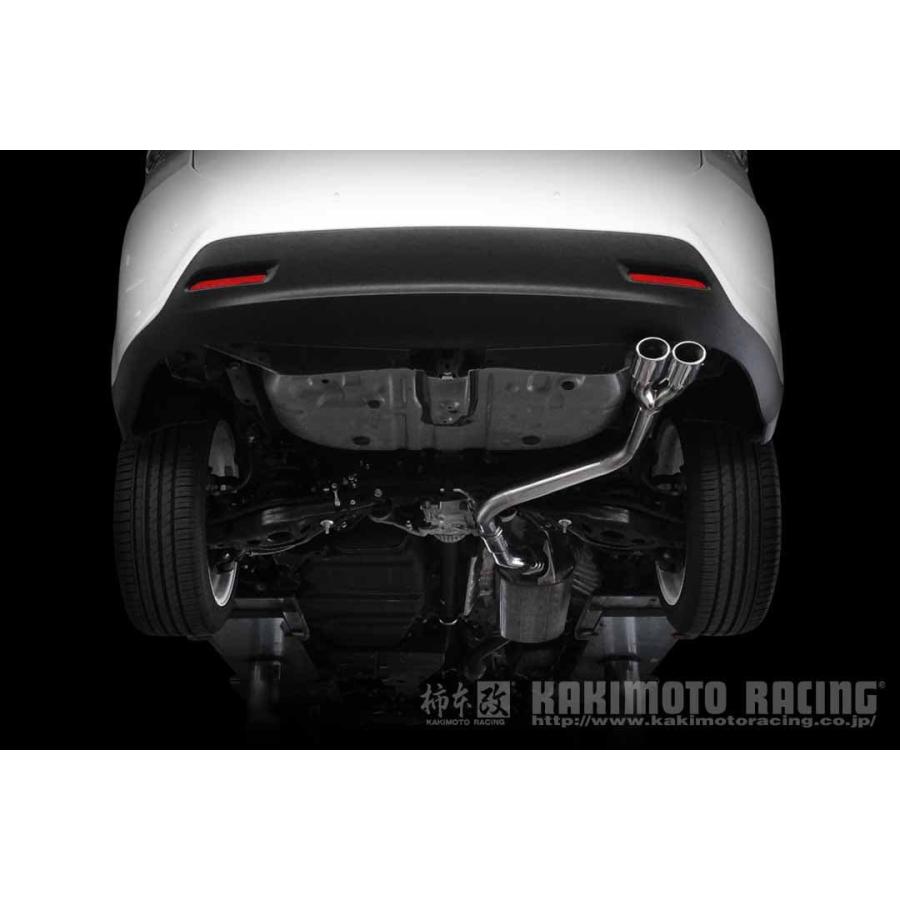 柿本改 マフラー KRnoble Ellisse クリスタル ハリアー DBA-ZSU65W 3ZR