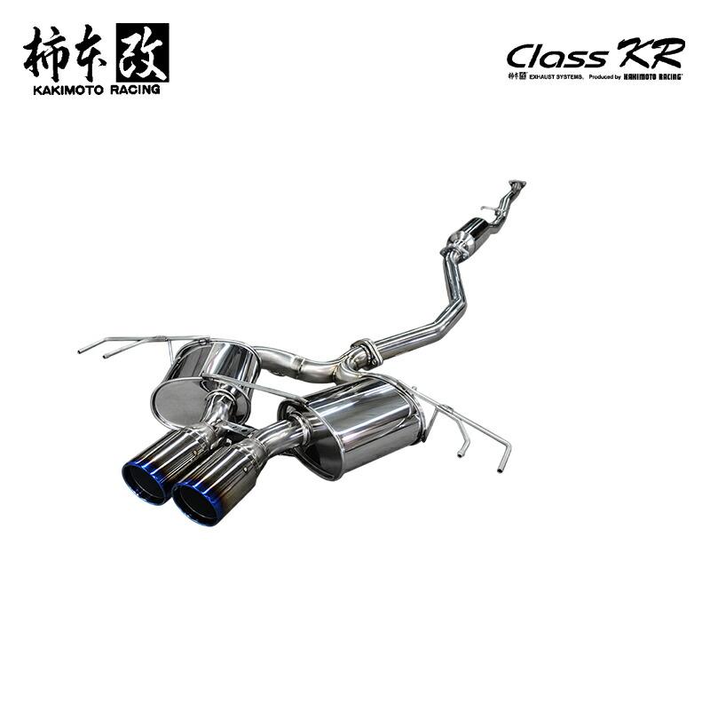 柿本改 マフラー Class KR シビック DBA,6BA-FK7 1.5_ターボ L15C 2WD