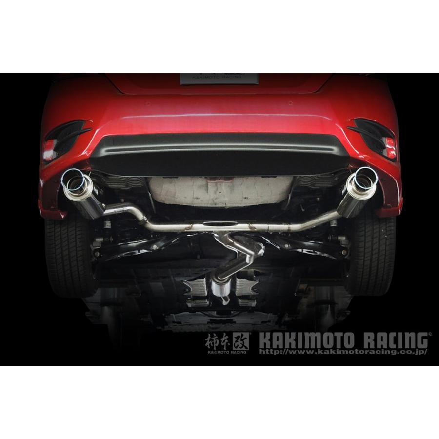 柿本改 マフラー Regu.06 & R シビック DBA-FC1 1.5_ターボ L15B 2WD