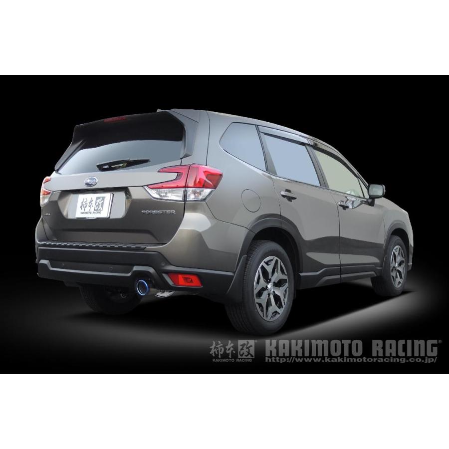 柿本改 マフラー Class KR フォレスター 5BA-SK9 2.5_NA FB25 4WD(AWD