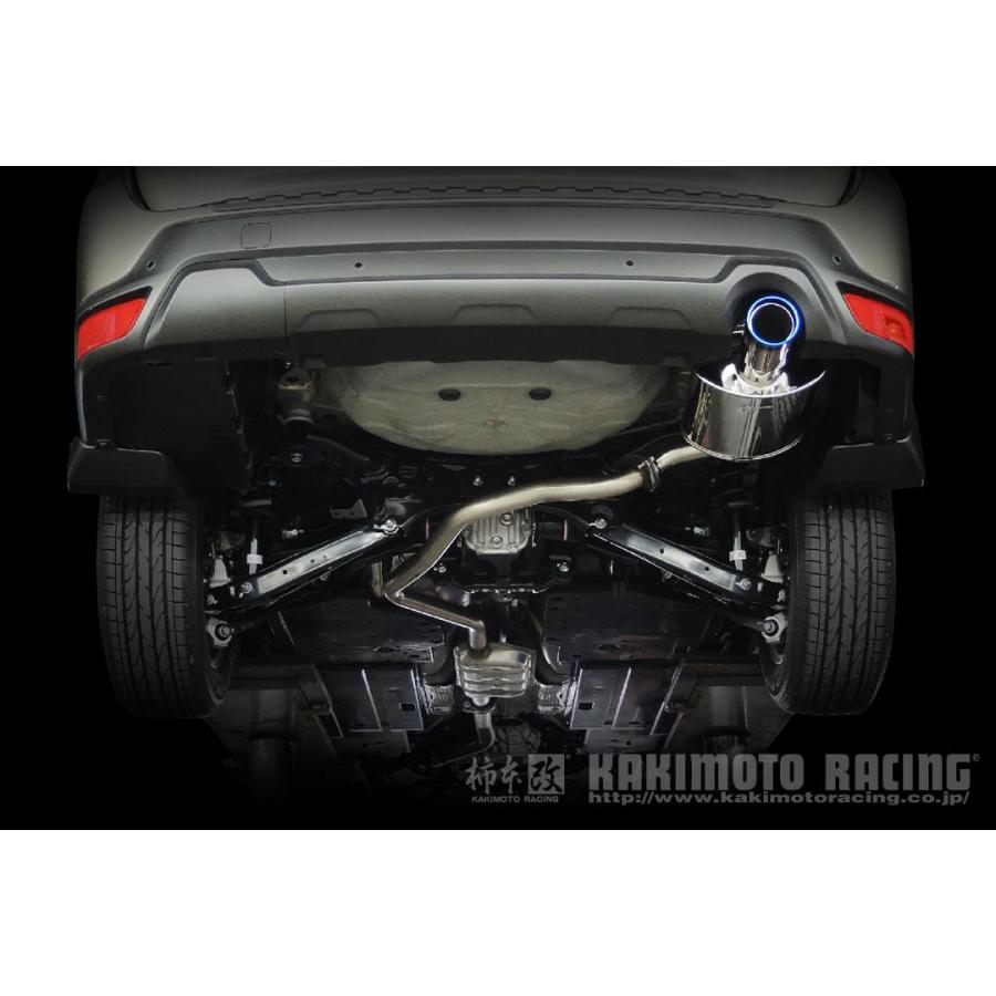 柿本改 マフラー Class KR フォレスター 5BA-SK9 2.5_NA FB25 4WD(AWD