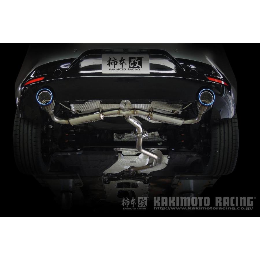 柿本改 マフラー Class KR チタンフェイス MAZDA3 ファストバック 3DA