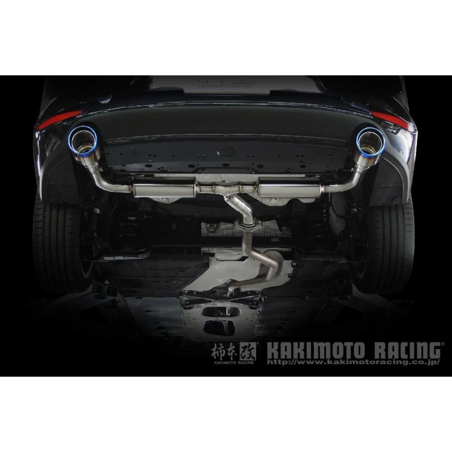 柿本改 マフラー Class KR チタンフェイス MAZDA3 セダン 3DA-BP8P S8