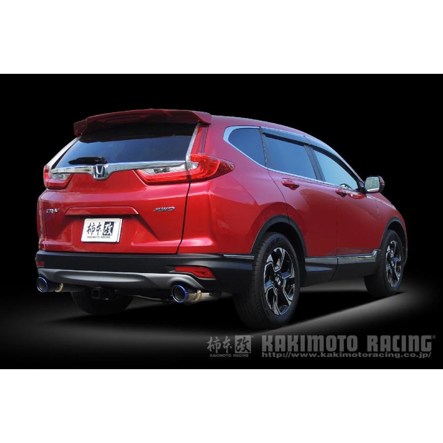 柿本改 マフラー Class KR CR-V DBA-RW2 1.5_ターボ L15B 4WD(AWD) 18