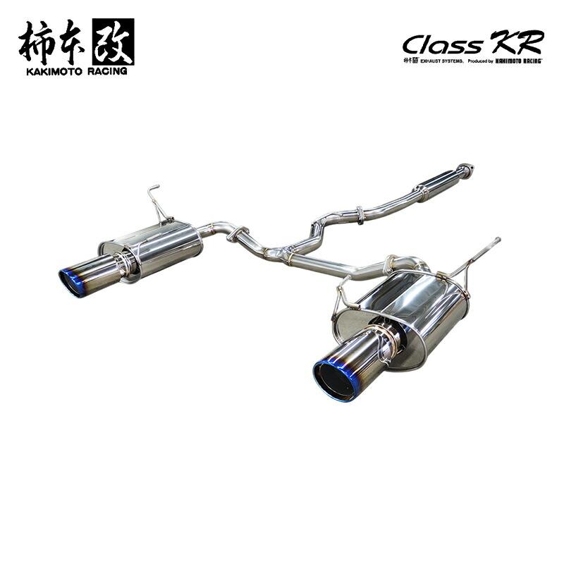 柿本改 マフラー Class KR Singleセンター付 レヴォーグ 4BA-VN5 1.8_