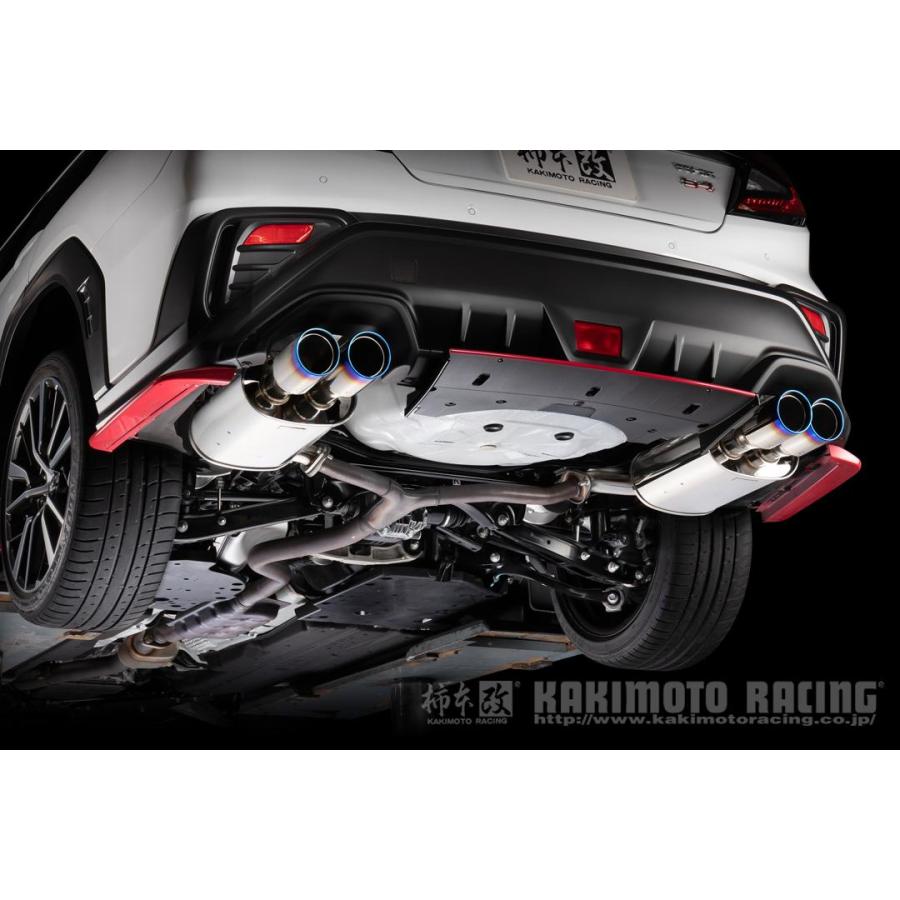 柿本改 マフラー Class KR リアピースのみ WRX S4 5BA-VBH 2.4_ターボ