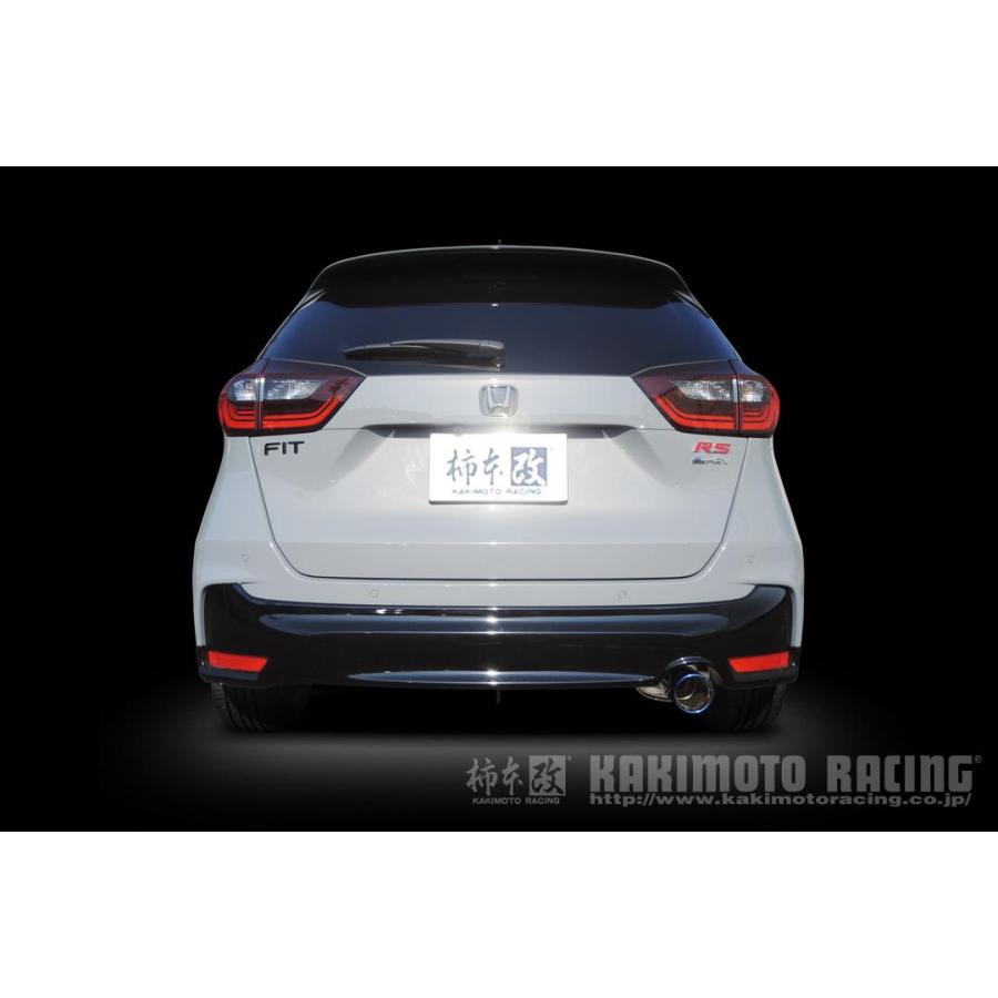 柿本改 マフラー Class KR フィット e：HEV 6AA-GR3 1.5_NA_