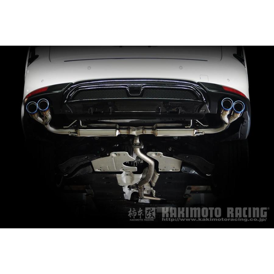 柿本改 マフラー Class KR AutoExeマフラーガーニッシュ装着車用 CX-60