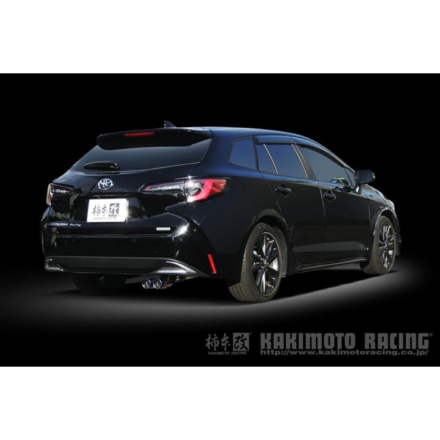 カローラツーリング 柿本改 Class KRマフラー 柿本改 マフラー Class KR カローラツーリング 5BA-MZEA17W 1.5_NA