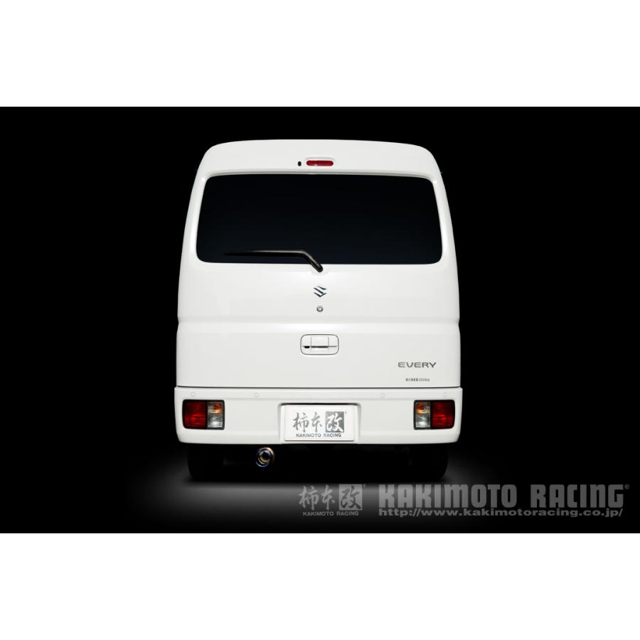 柿本改 マフラー GTbox 06&S スクラムバン 3BD-DG17V 0.66_NA R06A 2WD 