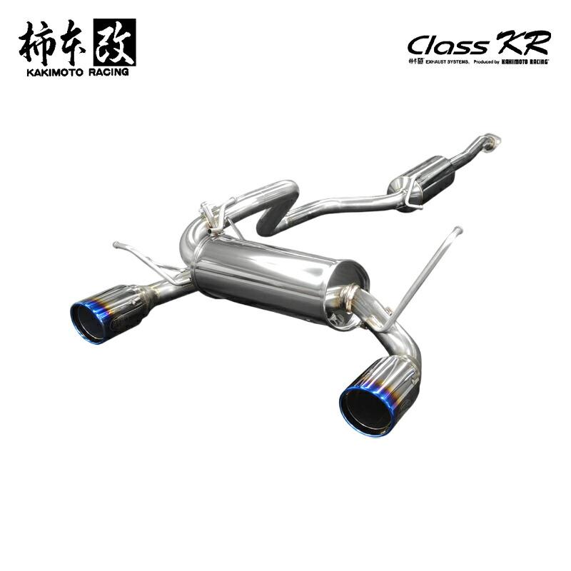 柿本改 マフラー Class KR 左右出し センター付き ジムニーノマド 3BA