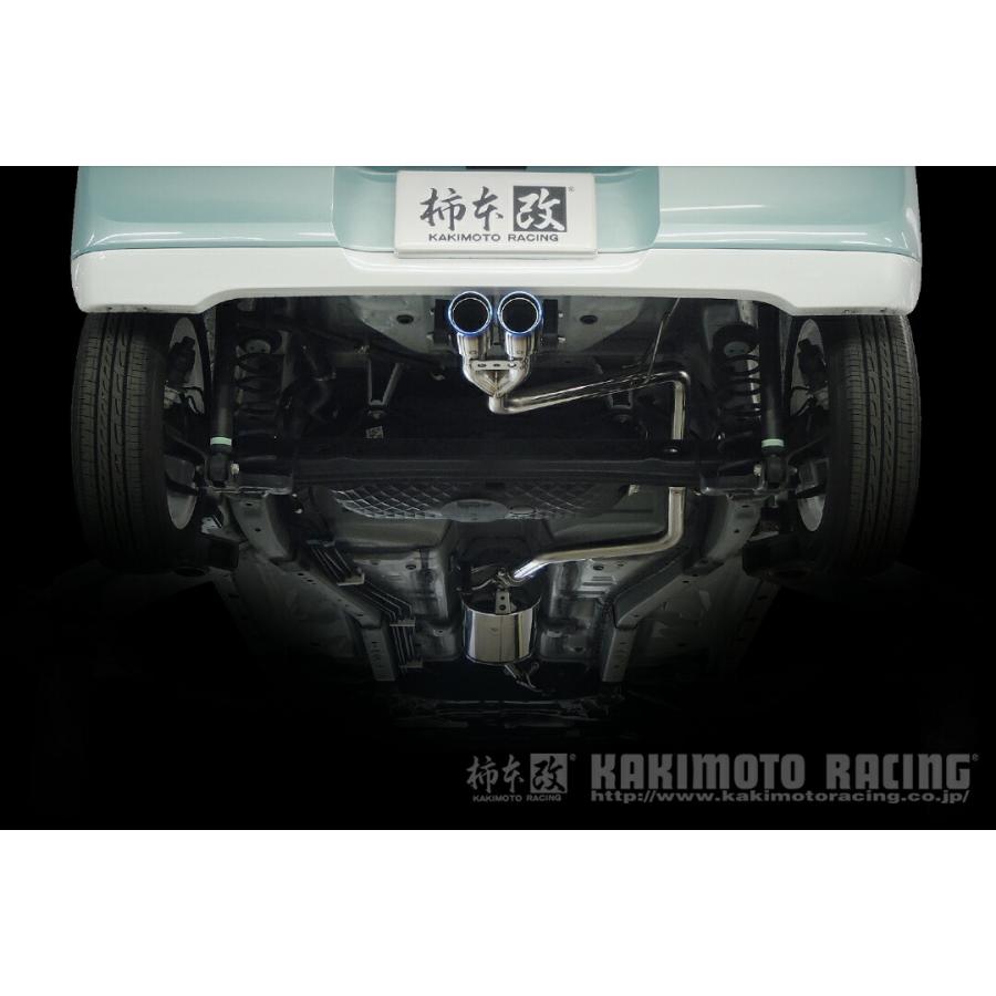 柿本改 マフラー Class KR センター出し ムーヴキャンバス 5BA-LA850S