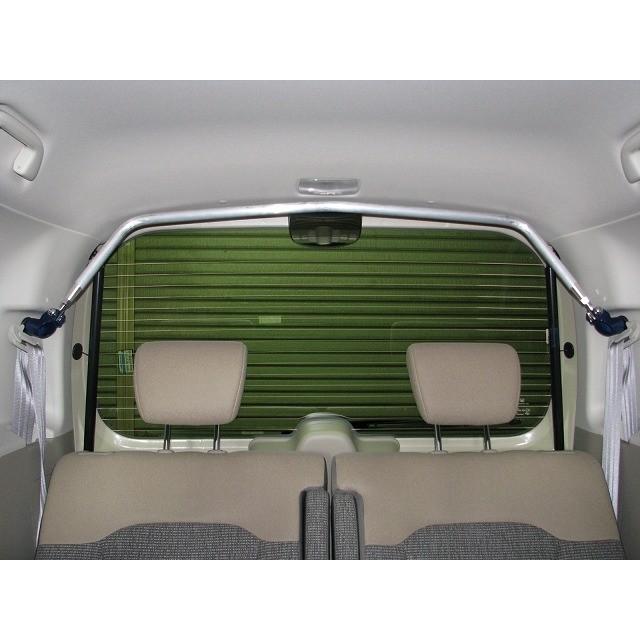 カワイ製作所 リヤピラーバー typeスクエア N-BOX JF6 2023/10〜 4WD