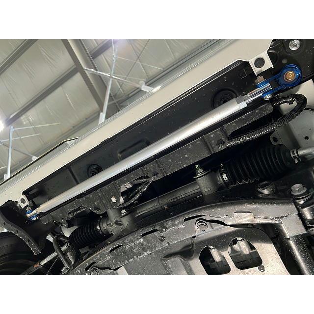 カワイ製作所 フロントモノコックバー エブリイ DA17V DA17W シャフト