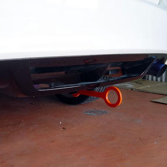 カワイ製作所 牽引フック リヤ type固定式 シビック FD2 TYPE-R MUGEN