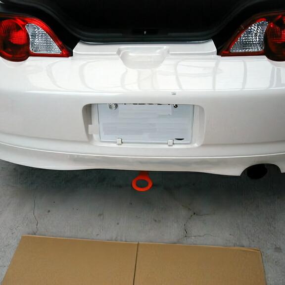 M&M ホンダ インテグラDC5 フロント牽引フック カワイ製作所 牽引フック フロント 固定式 インテグラ DC5 01/07