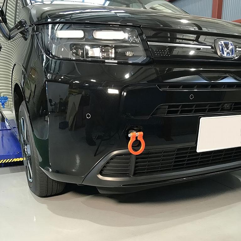 カワイ製作所　牽引フック　フロント、リヤ可倒タイプ　アバルト595FIAT500 楽天市場】カワイ製作所 牽引フック フロント 可倒式 アバルト595