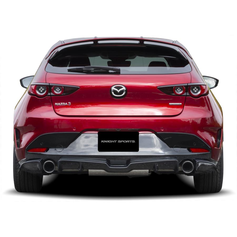 ナイトスポーツ リアウイングスポイラー MAZDA3 ファストバック BP