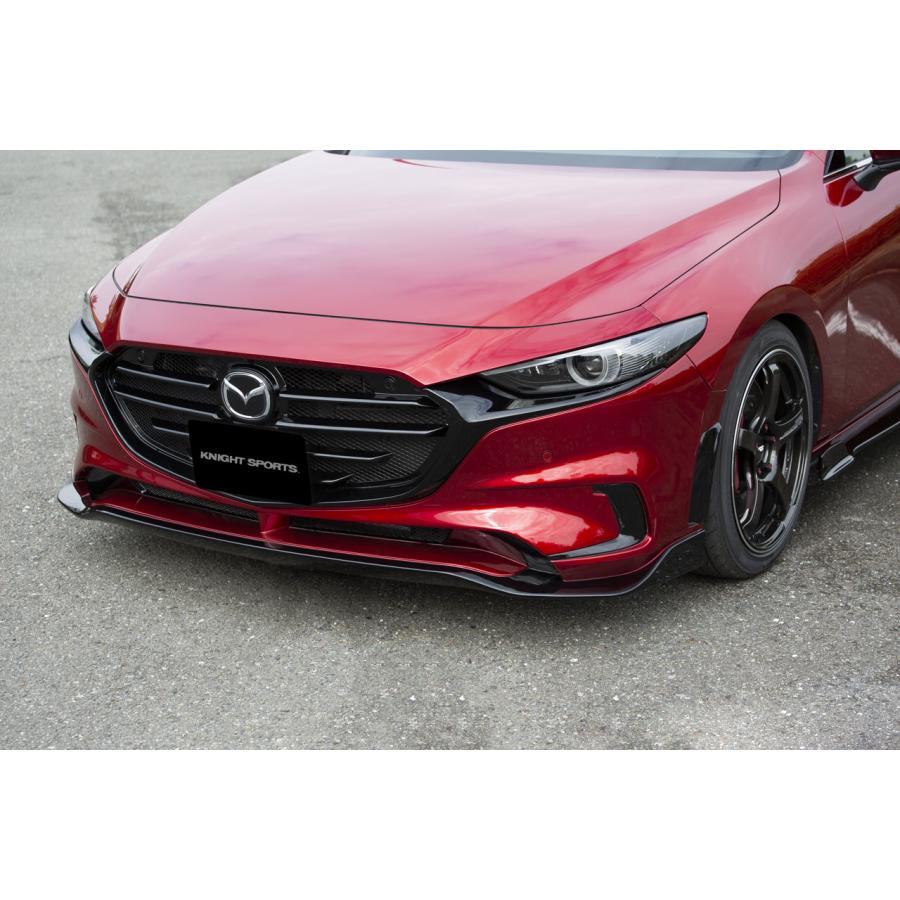ナイトスポーツ フロントバンパースポイラー MAZDA3 BP 個人宅不可 