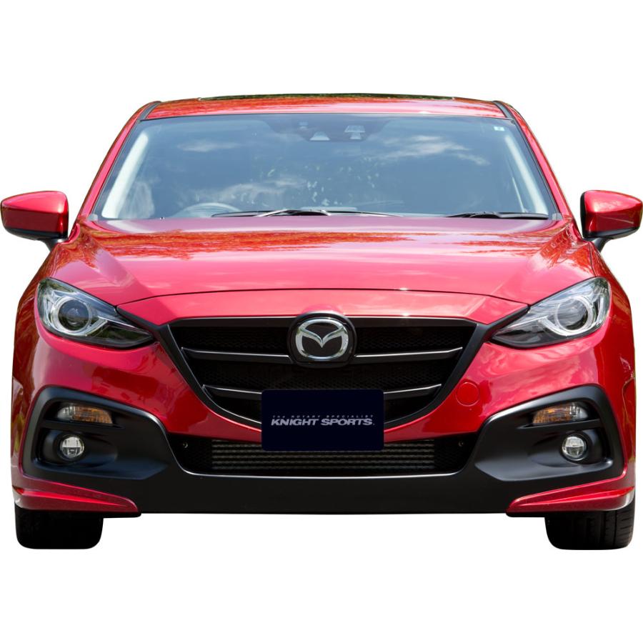 希少品! KNIGHT SPORTS BM2FS マツダアクセラ　ナイトスポーツ フロントバンパー】KNIGHT SPORTS アクセラ BM2FS