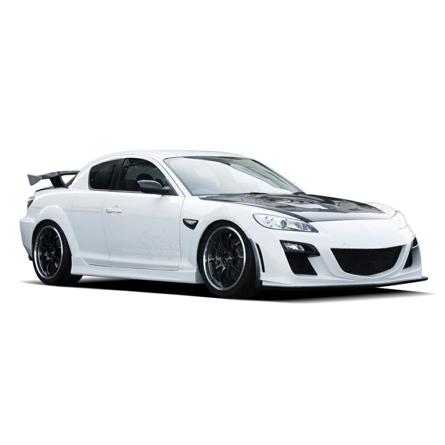 ザーボンさん様 RX-8用 社外フロントバンパー ナイトスポーツ フロントバンパースポイラー TYPE-3 RX-8 SE3P '08/03